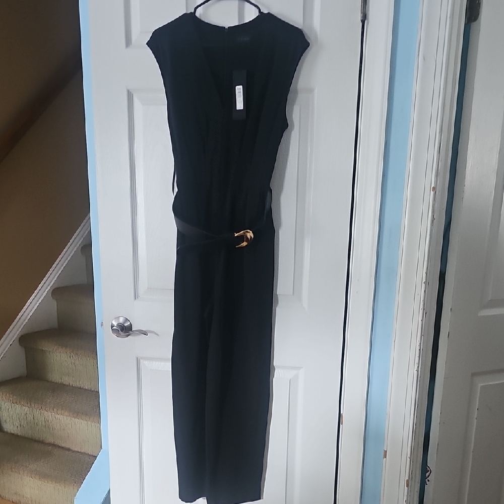 Donna Karan Black Jumpsuit